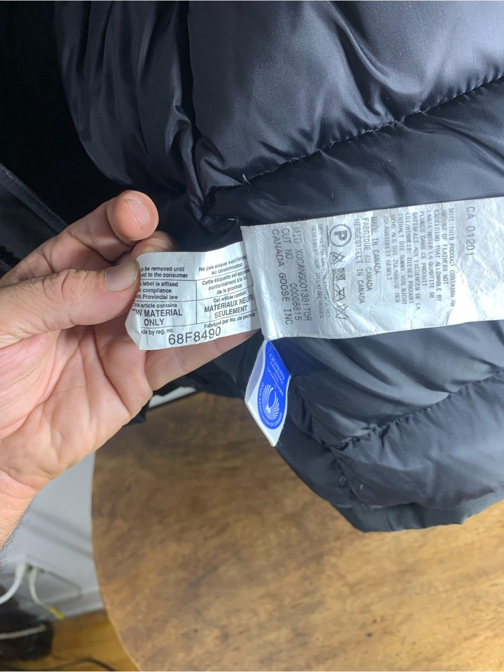 Canada goose parka down filled Winter coat - Picture 10 of 12